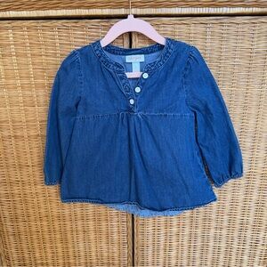Cat & Jack Indigo Kids Blouse